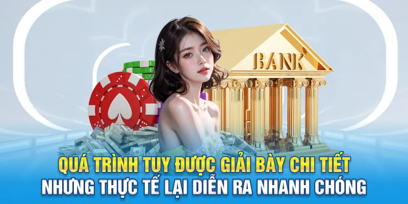 Quá trình tuy được giải bày chi tiết nhưng thực tế lại diễn ra nhanh chóng